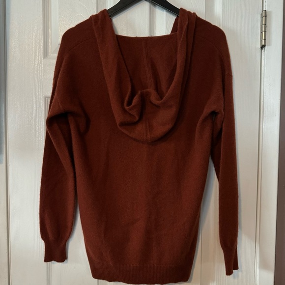 100% Cashmere Oversized LUSSO Chloe Hoodie - Picture 2 of 5